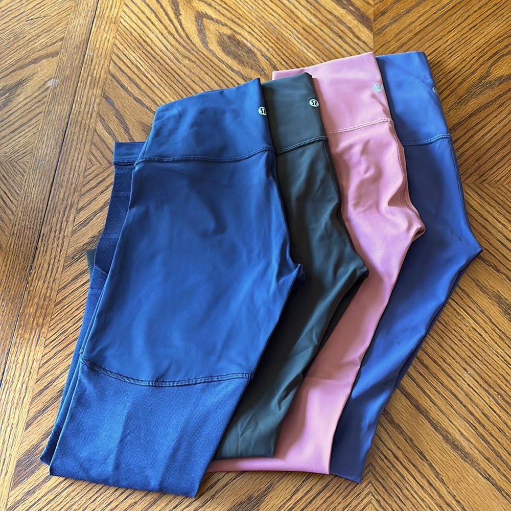 Lululemon Leggings size 4, 6 25” & 28” align
